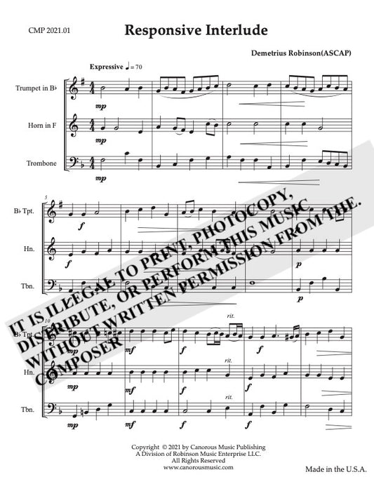 Responsive Interlude